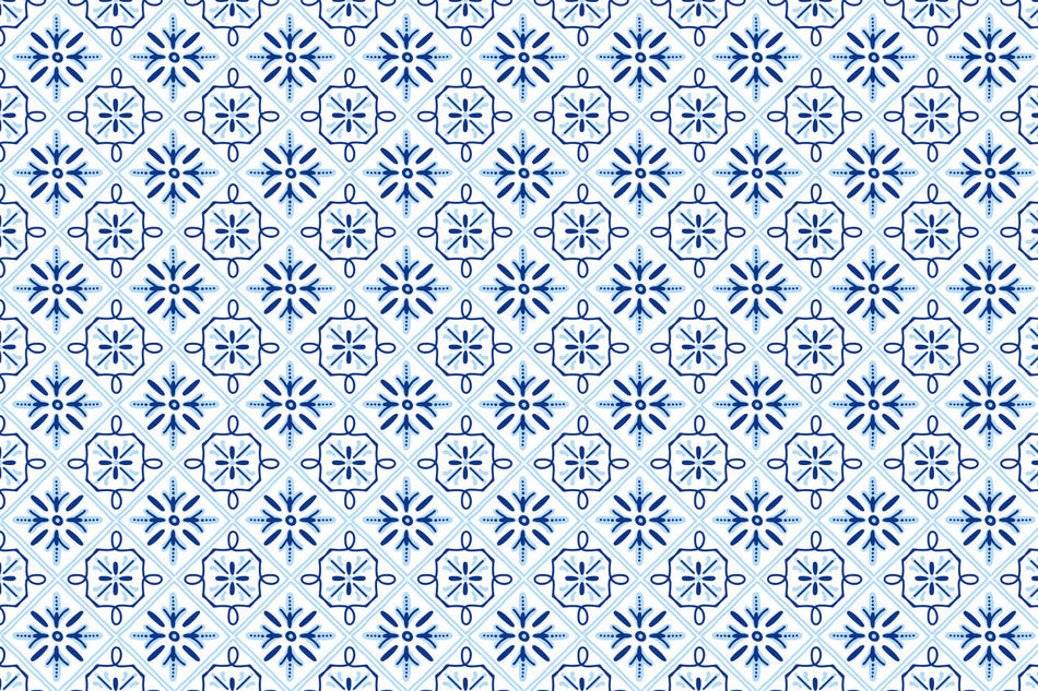 Badrückwand Patchwork