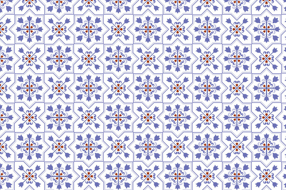 Badrückwand Patchwork