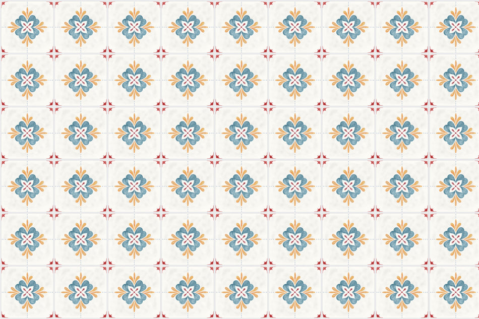 Badrückwand Patchwork