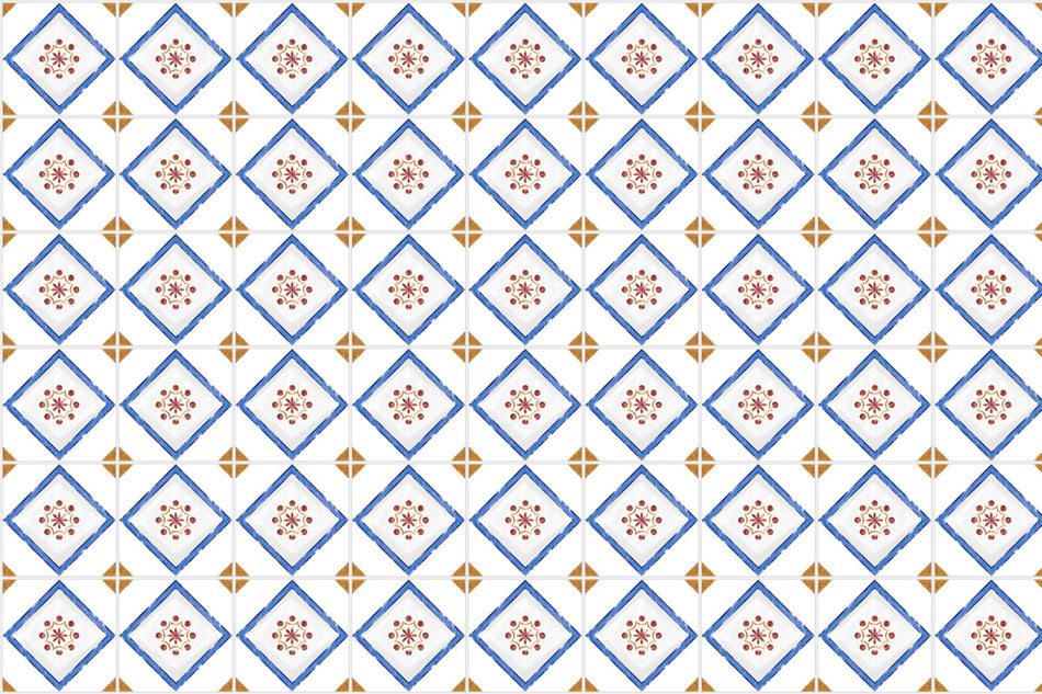 Badrückwand Patchwork