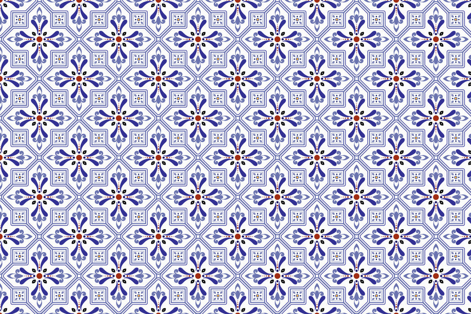 Waschbeckenrückwand Patchwork