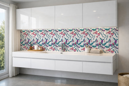 Waschbeckenrückwand Muster