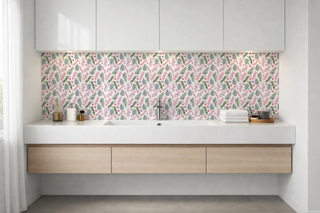 Waschbeckenrückwand Patchwork
