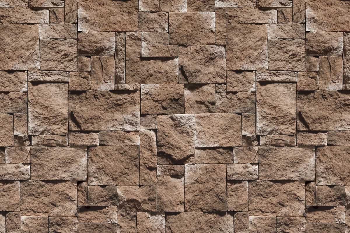 Badrückwand Steinoptik