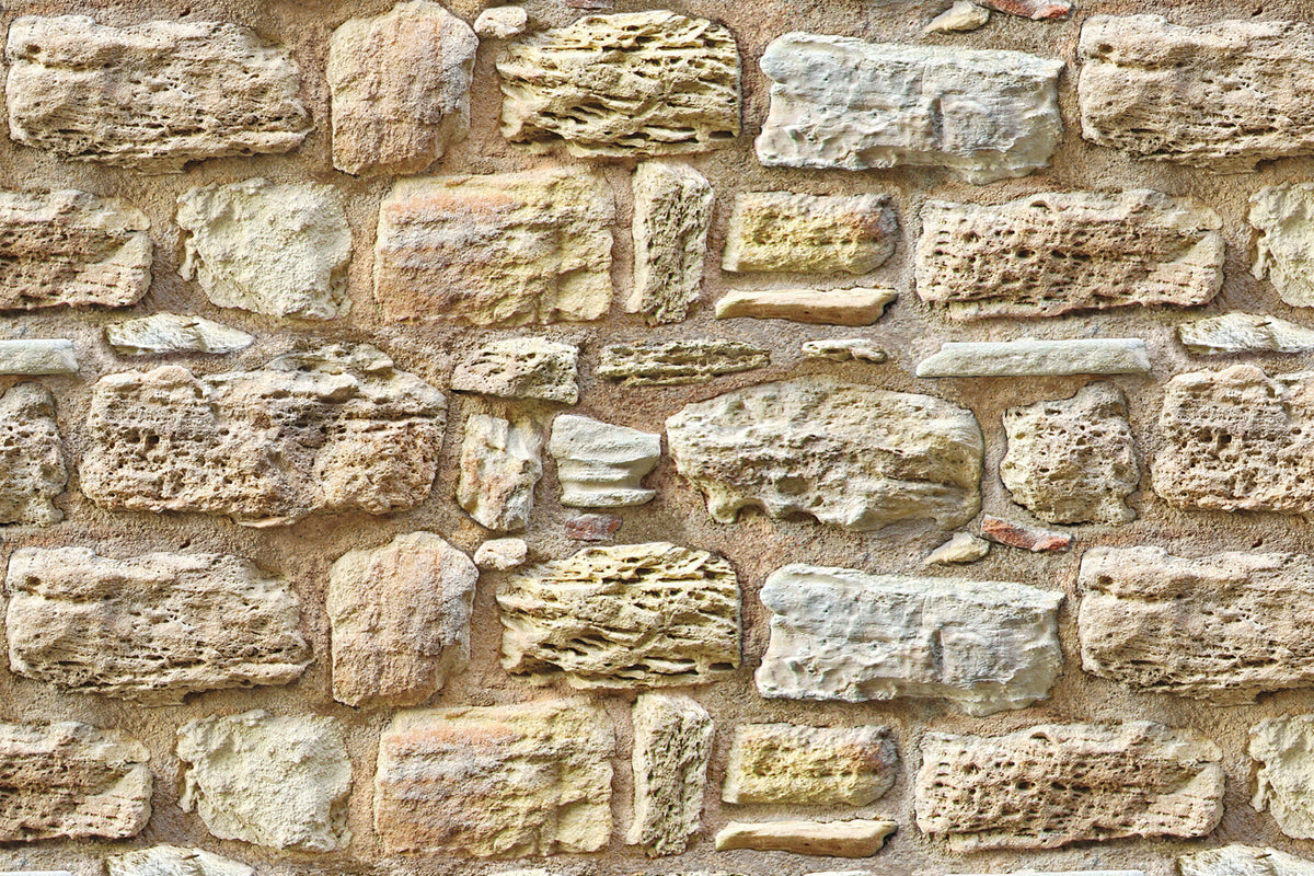 Badrückwand Steinoptik