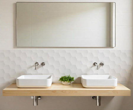 Waschbeckenrückwand nach maß