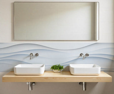 Waschbeckenrückwand nach maß