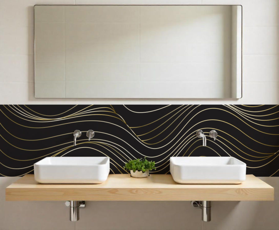 Waschbeckenrückwand nach maß