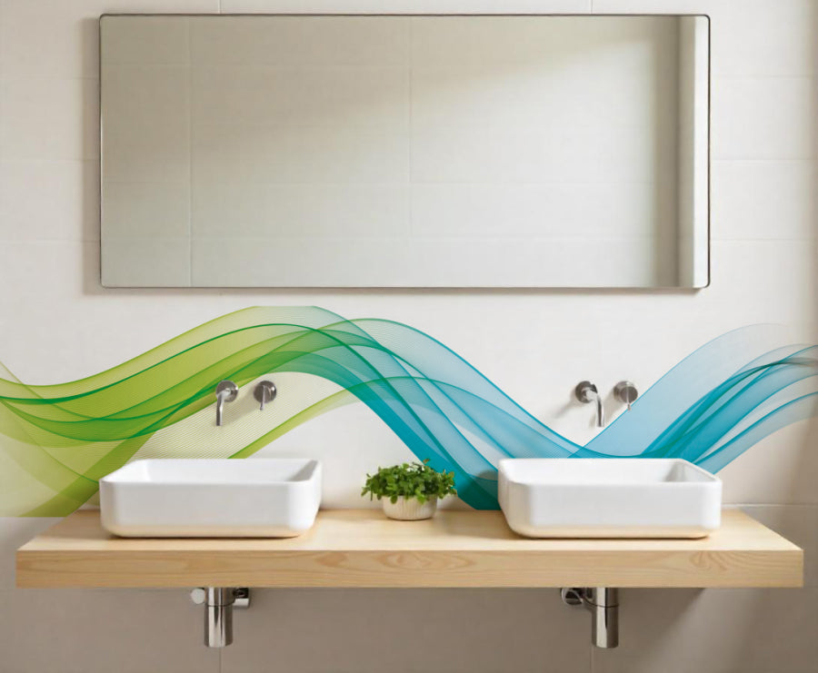 Waschbeckenrückwand nach maß