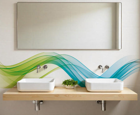 Waschbeckenrückwand nach maß