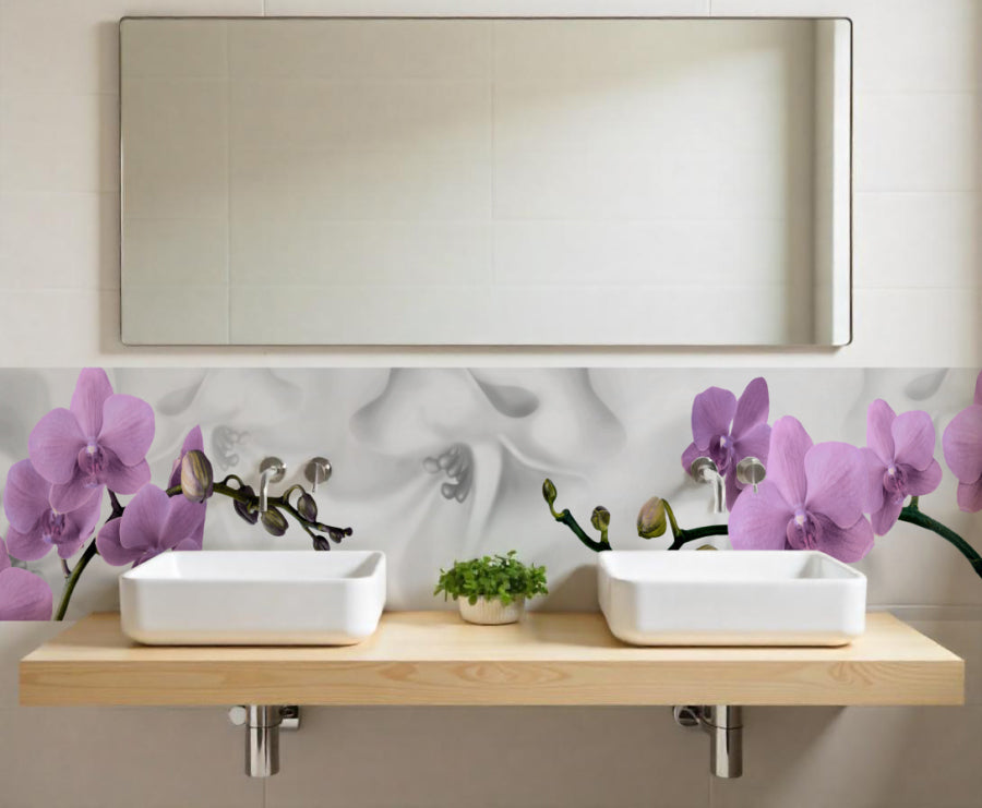 Waschbeckenrückwand nach maß