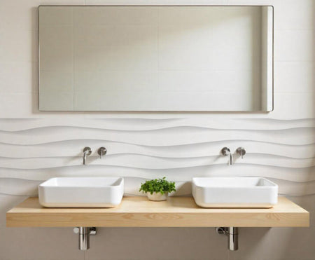 Waschbeckenrückwand nach maß