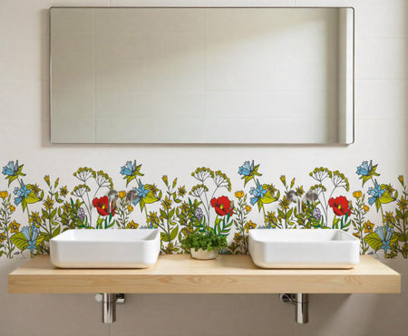 Waschbeckenrückwand nach maß