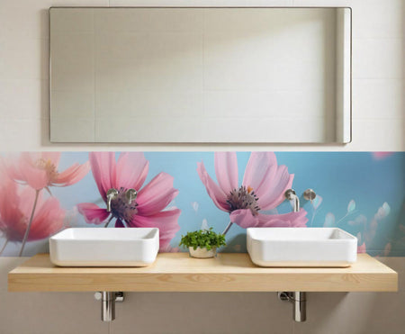 Waschbeckenrückwand nach maß