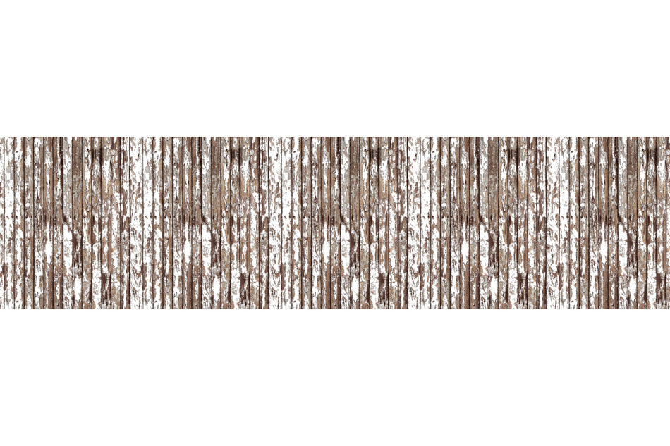 Waschbeckenrückwand Holzoptik