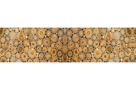 Badrückwand Holzoptik