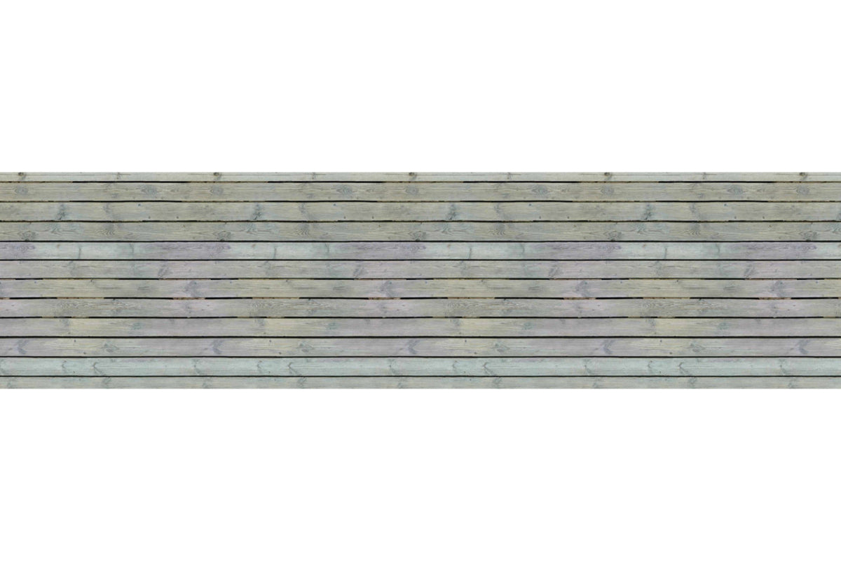 Waschbeckenrückwand Holzoptik