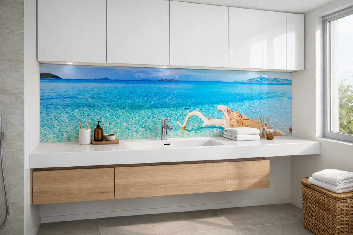 Waschbeckenrückwand