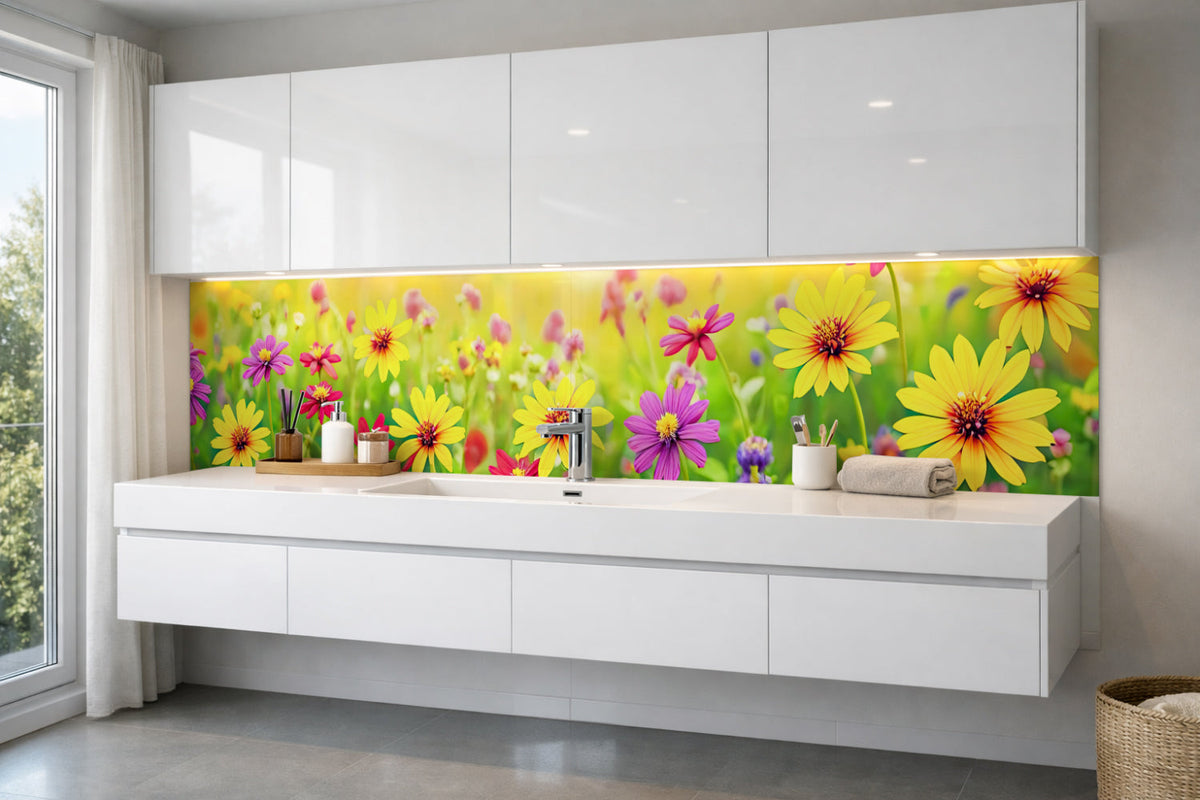 Waschbeckenrückwand